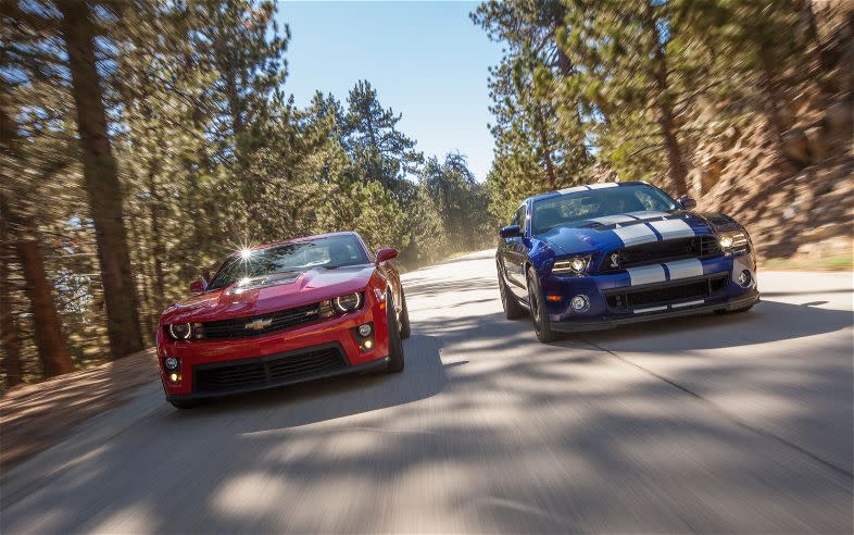 2012 Chevrolet Camaro ZL1 vs. 2013 Ford Shelby GT500