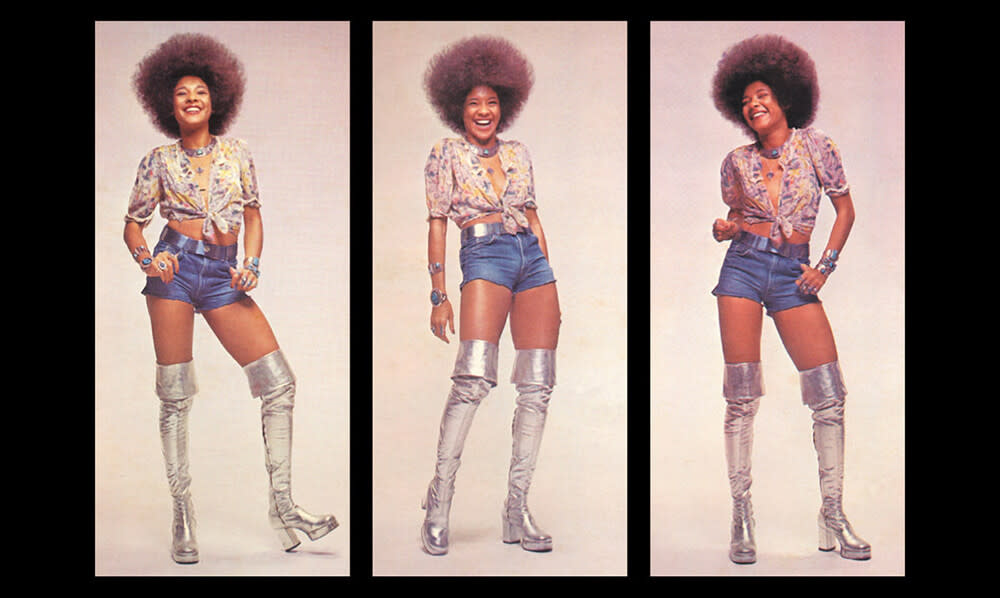 The cover of Betty Davis's landmark 1973 debut album. (Photos: Light in the Attic Records)