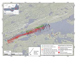 CV5 Corridor (i.e., CV5 through CV4 pegmatite clusters)