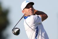 <p>The Spanish pro golfer won't play in the 2020 Masters Tournament due to <a href="https://people.com/sports/sergio-garcia-covid-missing-masters-2020/" rel="nofollow noopener" target="_blank" data-ylk="slk:a COVID-19 diagnosis;elm:context_link;itc:0;sec:content-canvas" class="link ">a COVID-19 diagnosis</a>, he announced on Nov. 9.</p> <p>Garcia, 40, shared the news in a series of tweets, writing, "On Saturday night after driving back from the Houston Open, I started feeling a bit of a sore throat and a cough. The symptoms stayed with me on Sunday morning so I decided to get tested for COVID-19 and so did my wife Angela. Thankfully she tested negative, but I didn't."</p> <p>Garcia continued in a second tweet, "After 21 years of not missing a Major Championship, I will sadly miss @themasters this week. The important thing is that my family and I are feeling good. We'll come back stronger and give the green jacket a go next April 👊🏼."</p>