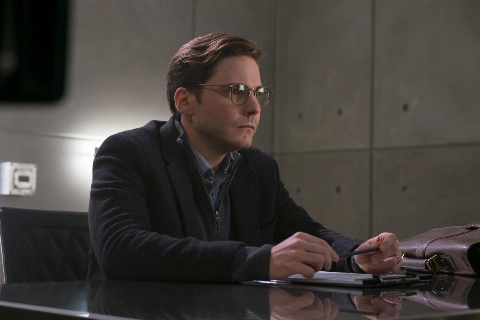 Helmut Zemo (Daniel Bruhl) does serious damage to Cap and Iron Man's friendship in 