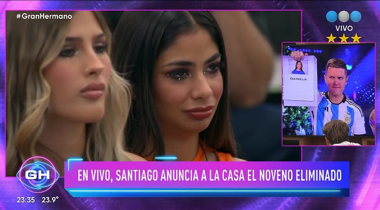 Daniela, la novena eliminada de Gran Hermano