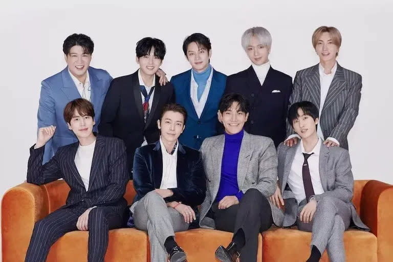 Super Junior es otra banda coreana que se despidió temporalmente de los escenarios para cumplir con su deber