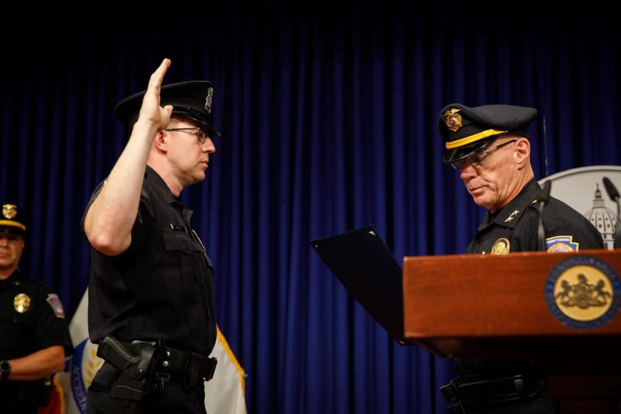 Capitol Police Swearing-In Ceremony