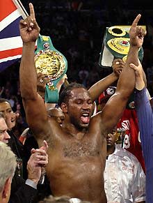 Lennox Lewis carried the heavyweight title with a sense of flair