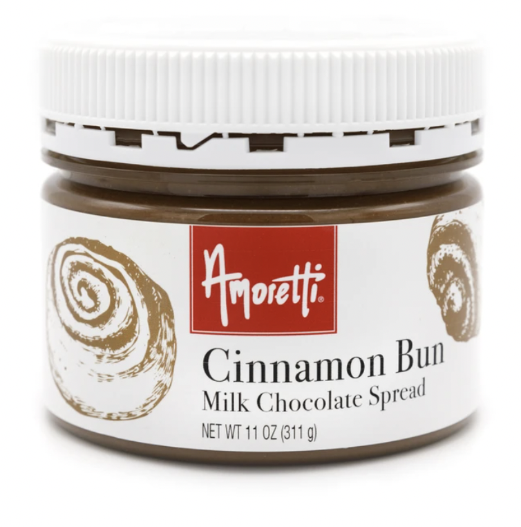 Amoretti Cinnamon Bun Milk Chocolate Spread