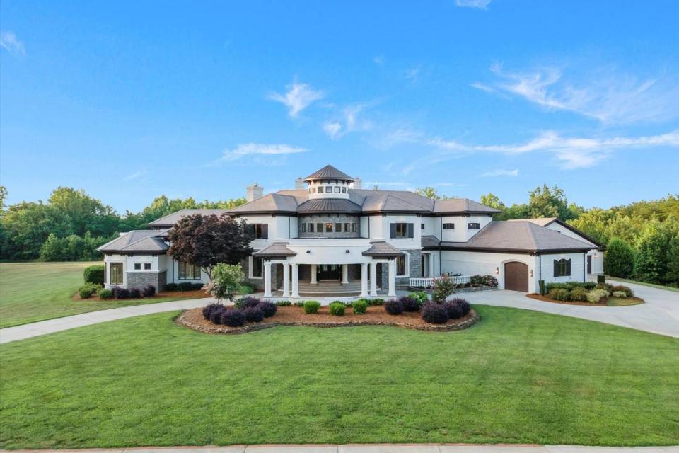 NASCAR driver Ricky Stenhouse Jr. has dropped the sales price of his mansion north of Charlotte from nearly $16 million to about $13 million, according to its new listing.