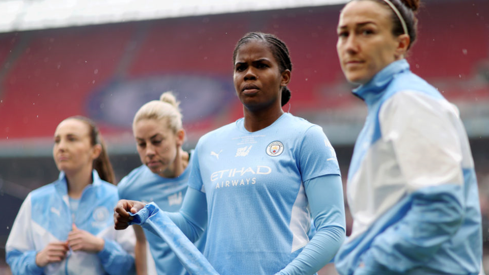 Jugadoras del equipo femenino del Manchester City.