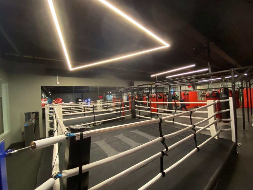 Boxing ring at Third Space