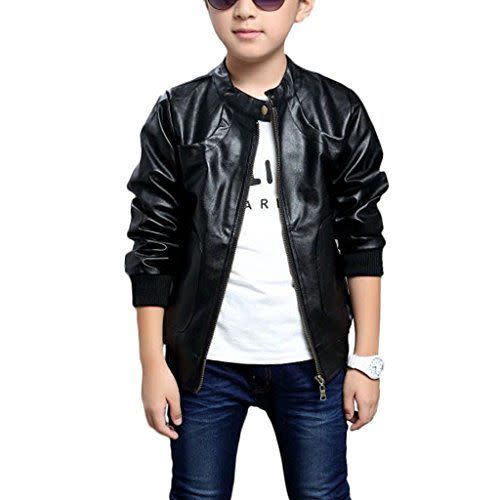 Leather Jacket for Kids
