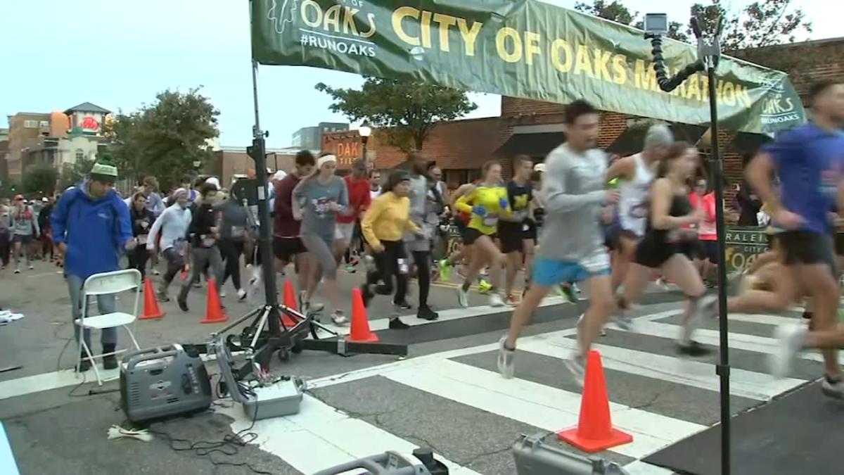 Pendo City of Oaks marathon brings big crowds downtown