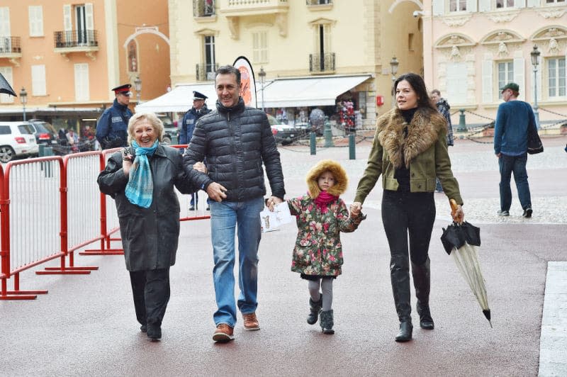 La familia de Daniel Ducruet