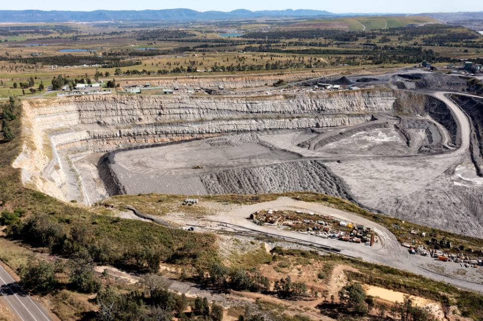 The Ashton coal mine outside of Singleton, New South Wales, Australia, on Friday, May 6, 2022.<span class="copyright">Brendon Thorne/Bloomberg via Getty Images</span>