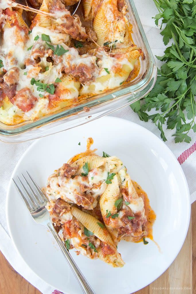 zucchini recipes stuffed shells