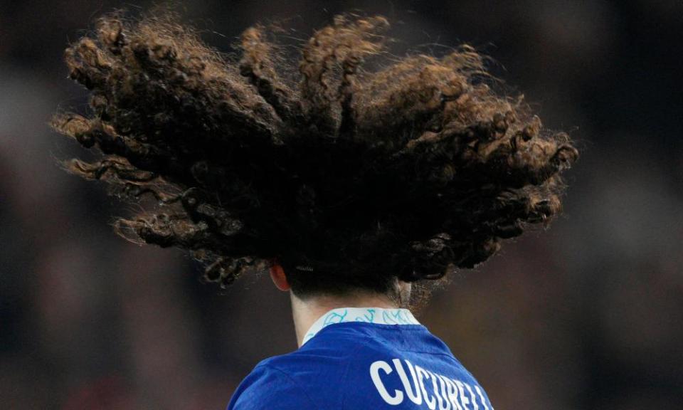 Chelsea’s Marc Cucurella in action.