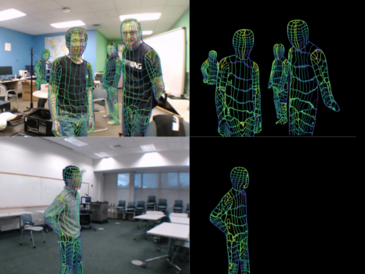 Carnegie Mellon University  researchers built AI that can detect and map human bodies through walls using WiFi signals (Carnegie Mellon University)