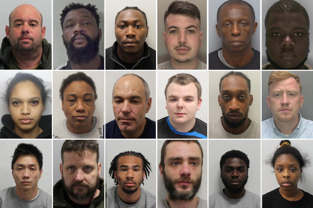 These men and women are now behind bars <i>(Image: Supplied)</i>