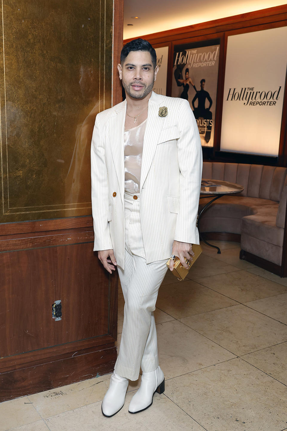 Enrique Melendez attends THR Power Stylists presented by Instagram at Sunset Tower Hotel on March 27, 2024 in Los Angeles, California.