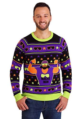 13) WWE Macho Man Ugly Christmas Sweater