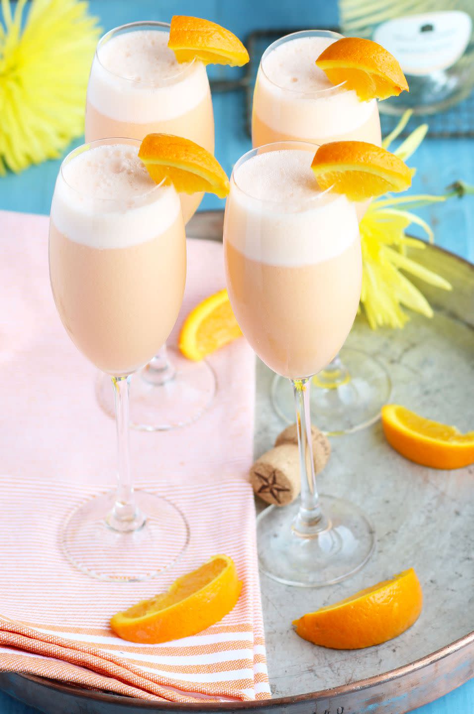 Pineapple Orange Creamsicle Mimosa