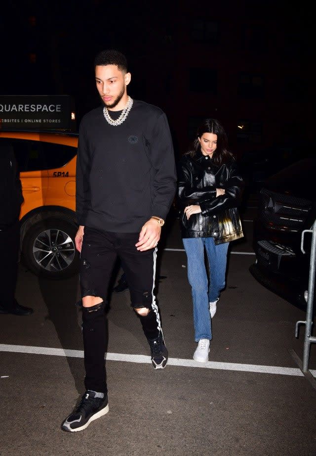 Ben Simmons and Kendall Jenner