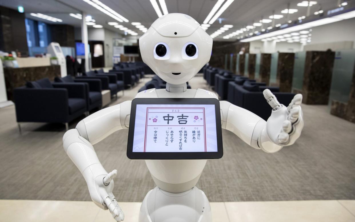 Pepper robot - Tomohiro Ohsumi/Bloomberg