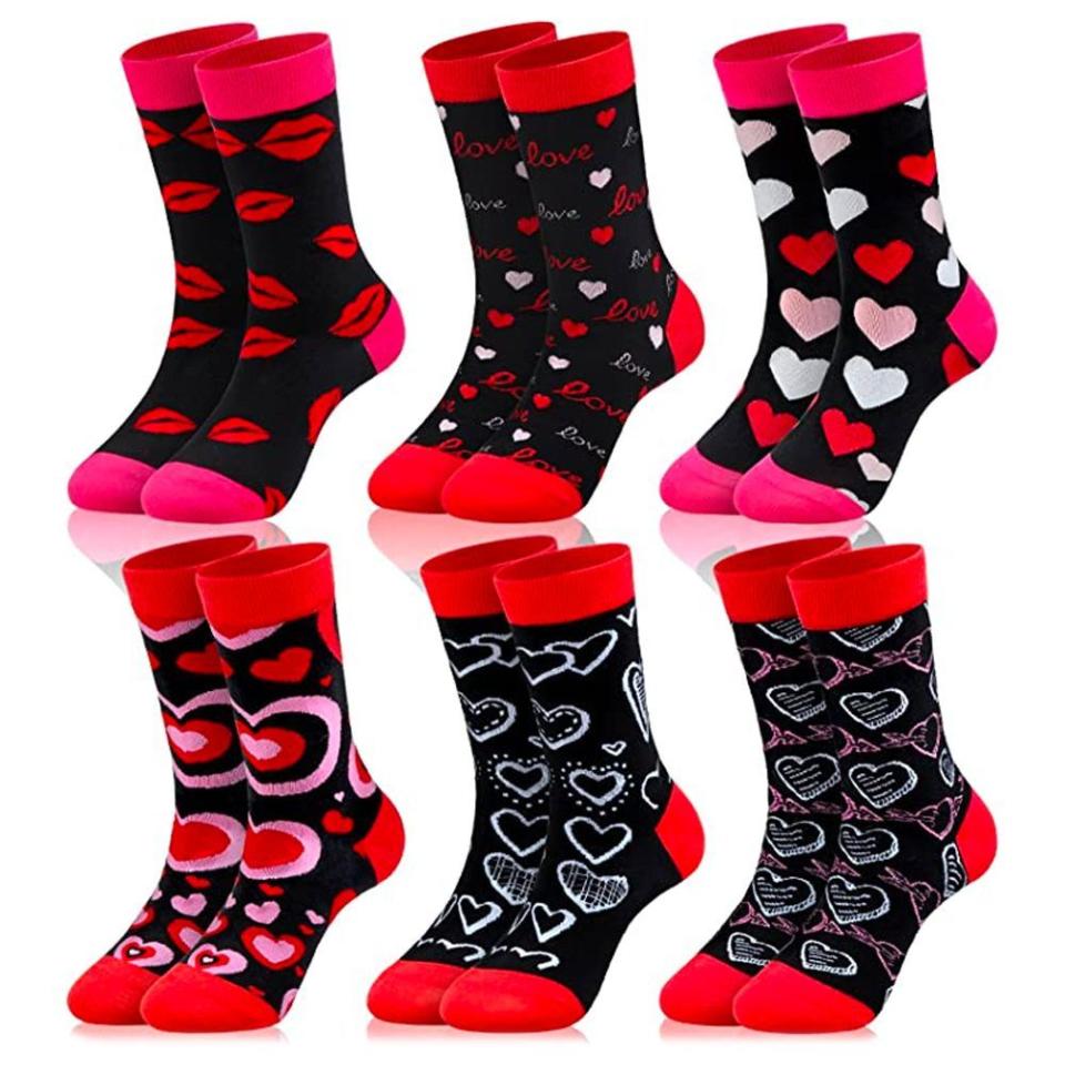 19) V-Day Socks