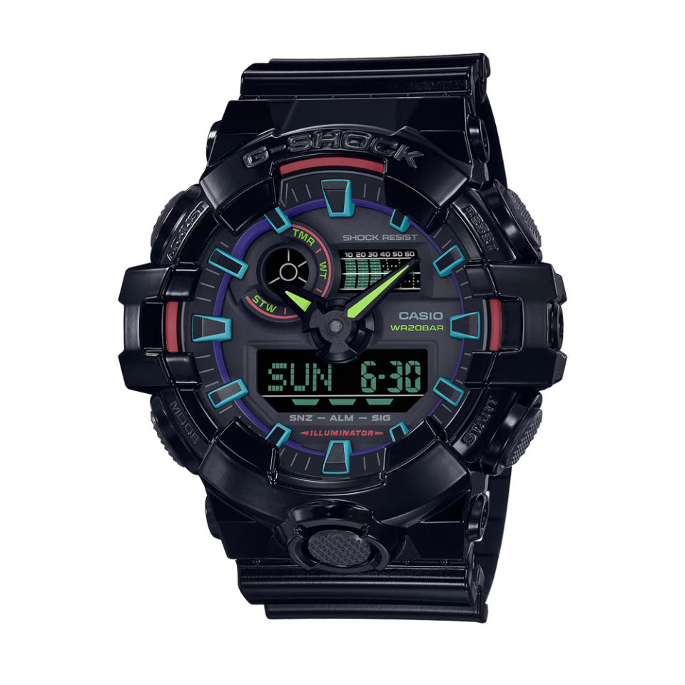 Casio G-Shock GA700RGB-1A Watch