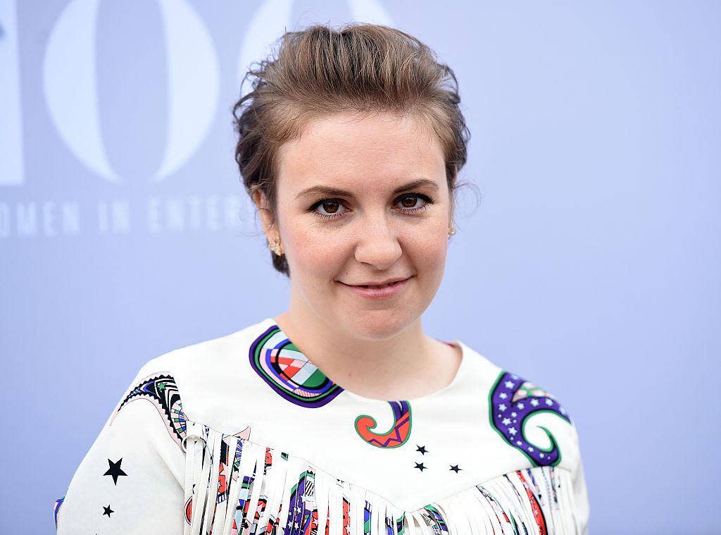 Lena Dunham has been accused of hypocrisy for supporting a producer accused of rape: Getty
