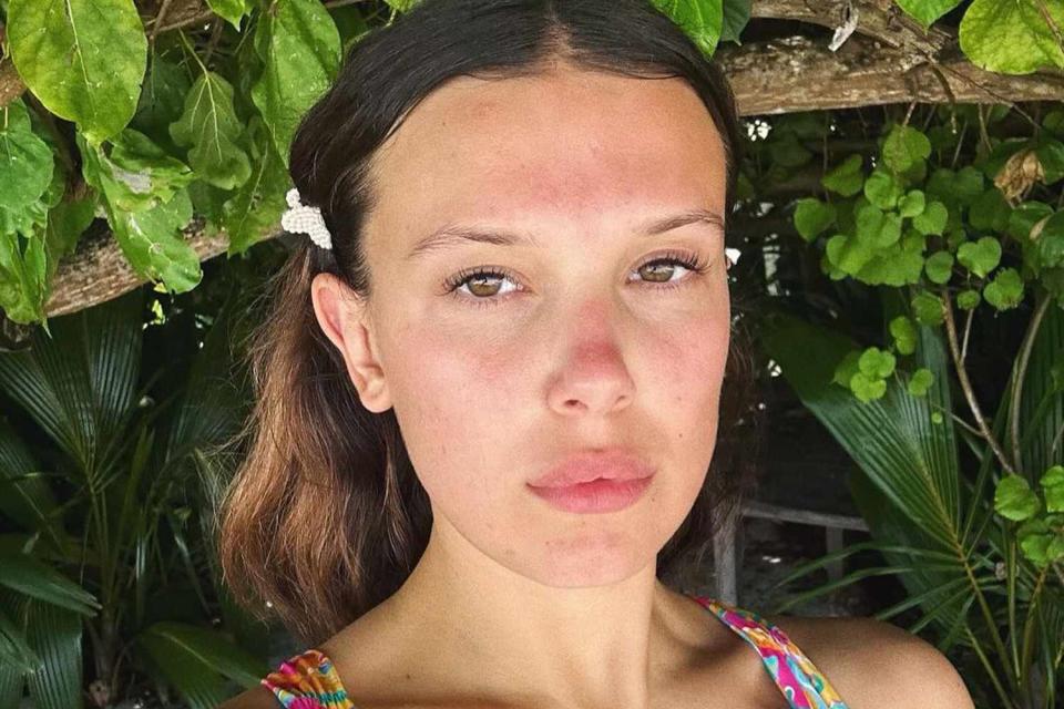 Sun-Kissed Millie Bobby Brown Shares Festive Beach Snaps: 'Santa Tell Me'