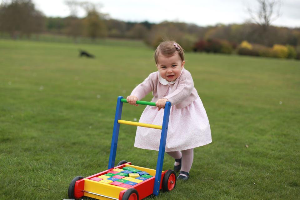 Princess Charlotte’s first birthday, 2016