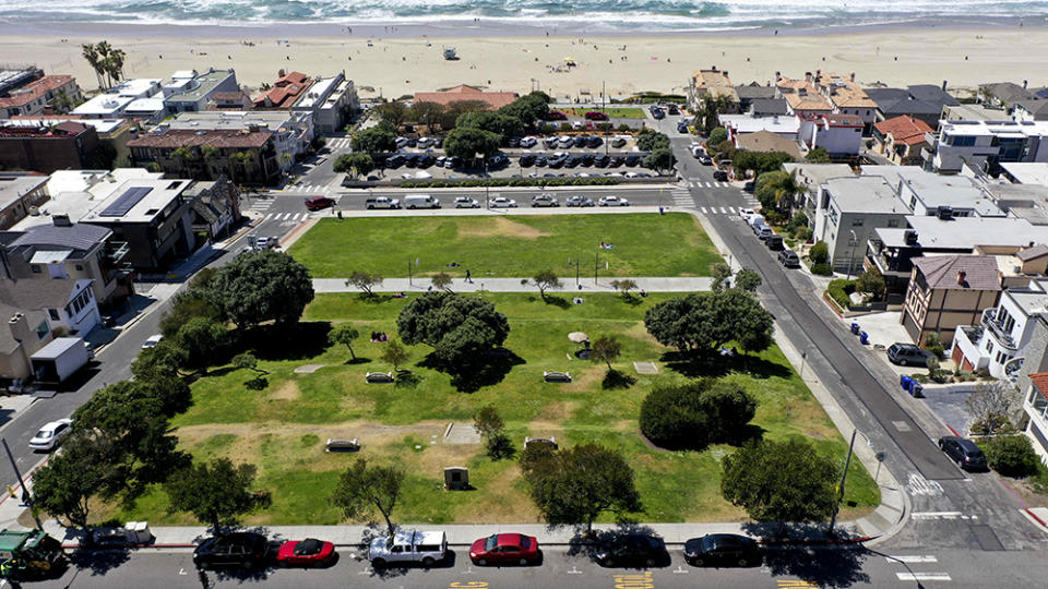 The land that used to be Bruce’s Beach - Credit: AP Images