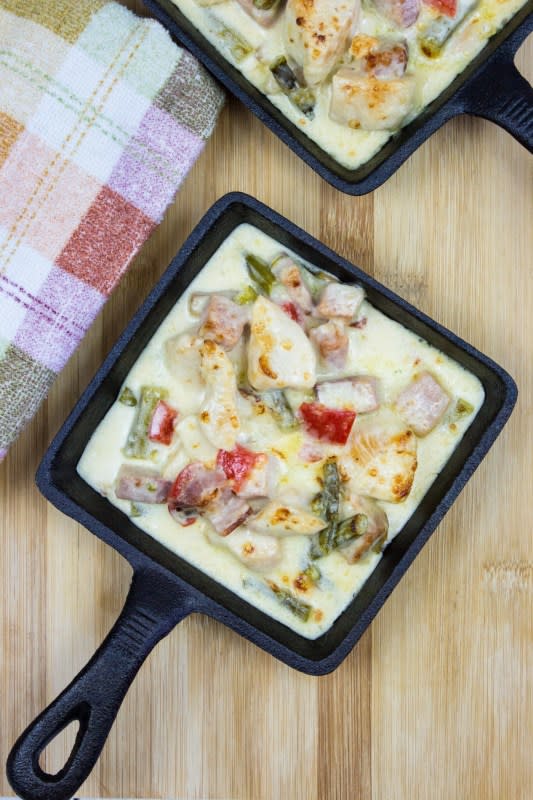 <p>Keto Cooking Wins</p><p>Creamy and with a sauce that'll have you licking your plate, this amazing casserole will be a family favorite.</p><p><strong>Get the recipe: <a href="https://www.ketocookingwins.com/chicken-ham-asparagus-casserole-recipe/" rel="nofollow noopener" target="_blank" data-ylk="slk:Creamy Chicken Ham and Asparagus Casserole;elm:context_link;itc:0;sec:content-canvas" class="link rapid-noclick-resp">Creamy Chicken Ham and Asparagus Casserole</a></strong></p>