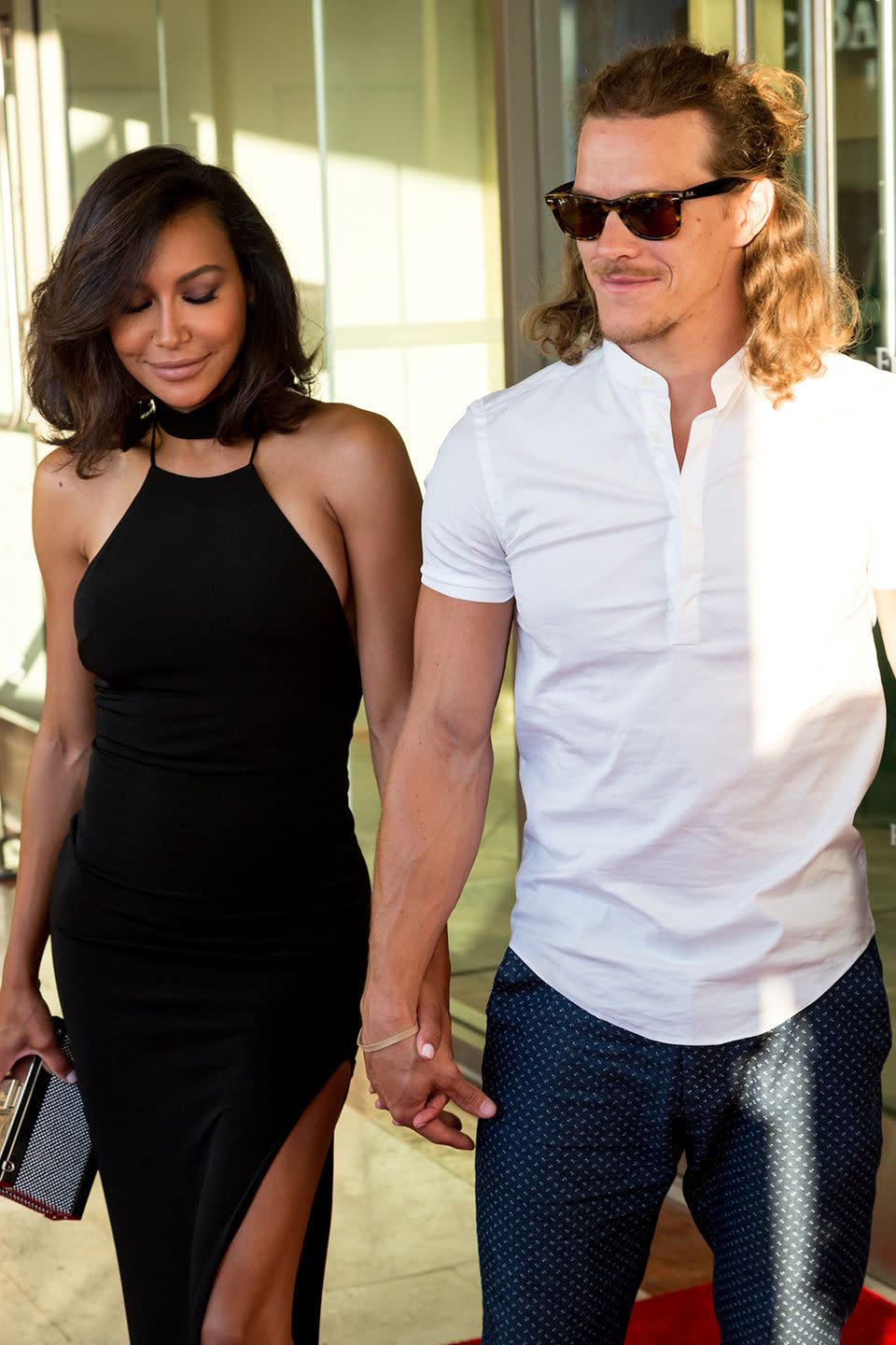 Naya Rivera and Ryan Dorsey