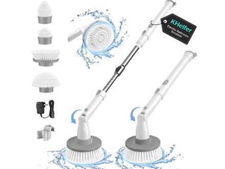 Cleaning Pool Brush Brushes Scrub Walls Small Shower Scrubber Tile Electric  Head Bathroom Ground Tool Utility Tub