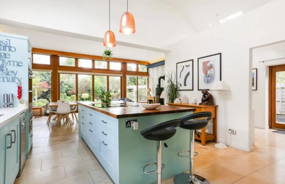 Your Local Guardian: The bright kitchen is the standout feature of the property