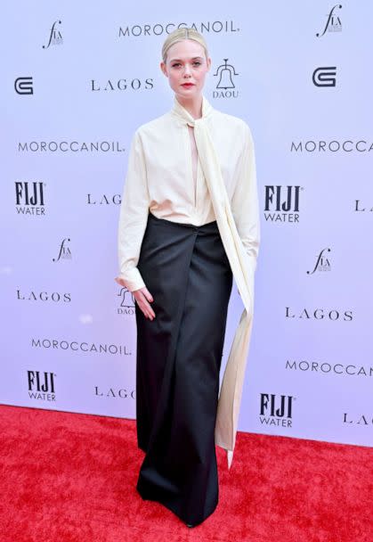 PHOTO: Elle Fanning attends The Daily Front Row's Seventh Annual Fashion Los Angeles Awards at The Beverly Hills Hotel, April 23, 2023, in Beverly Hills, Calif. (Axelle/Bauer-Griffin/FilmMagic via Getty Images)