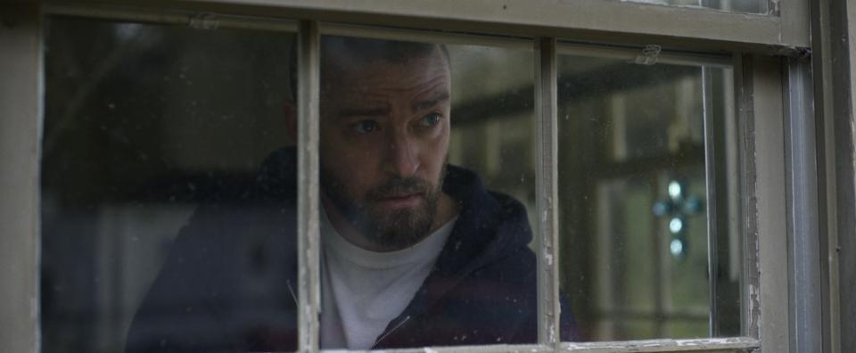 Justin Timberlake plays a high school football hero and ex-con who returns to his Louisiana hometown in the drama "Palmer."