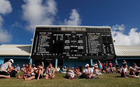 Not a West Indies fan in sight - Credit: action images