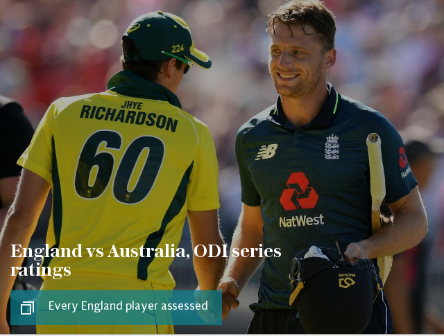 England vs Australia, ODI series ratings