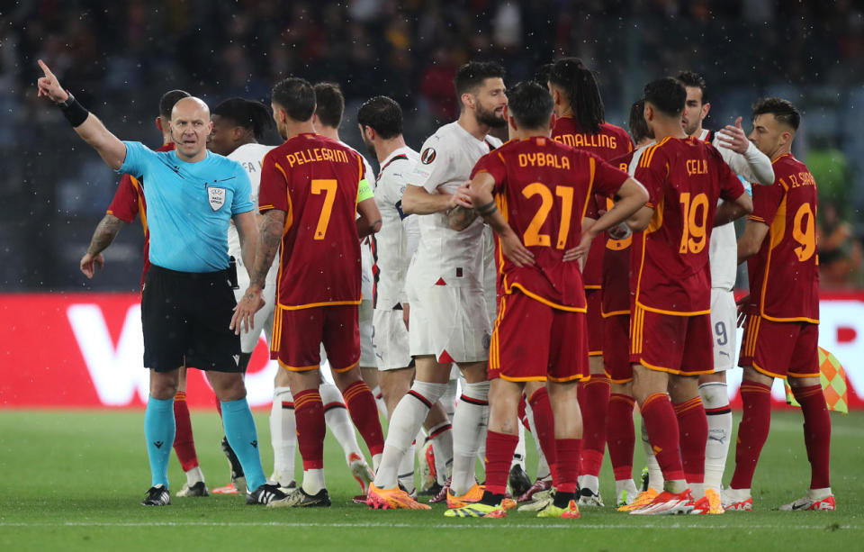 Who is Switzerland vs Italy referee Marciniak