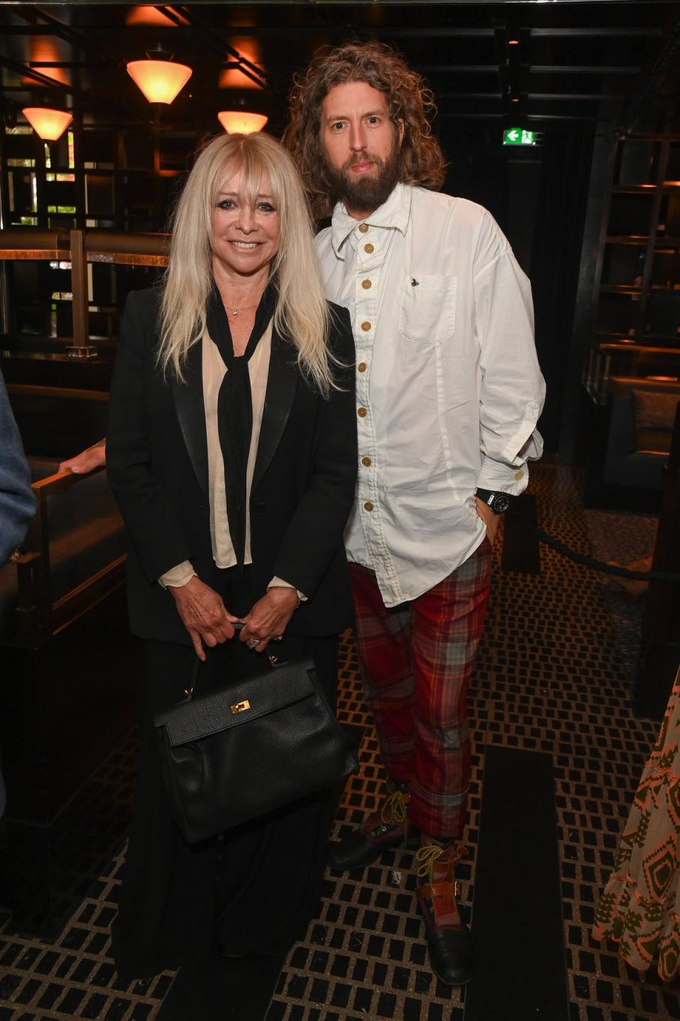 Wood posed for photos with her chef pal at the Gelida Summer Summit at London’s Nobu Portman Hotel (Dave Benett)