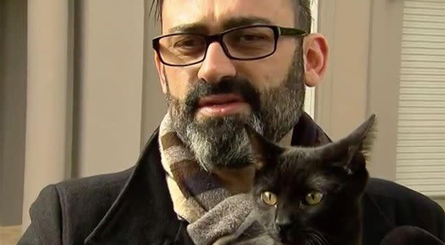 Emmy's owner is just glad the eight-month-old cat is still alive. Source: 7 News