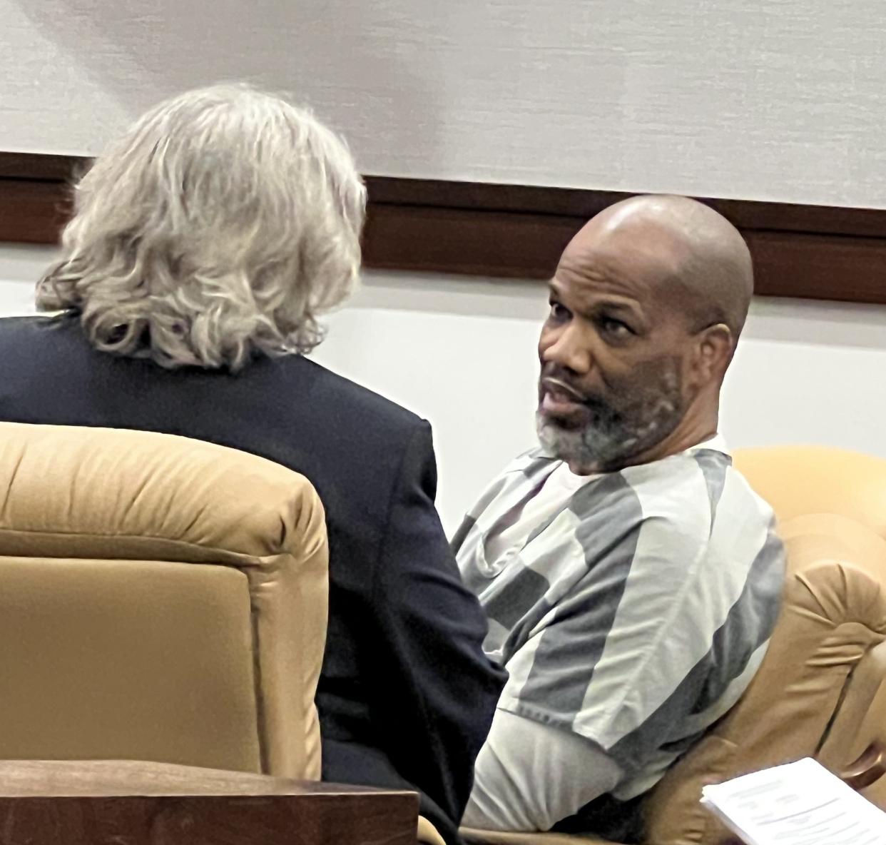 Prosecutors said Michael Hunt, 58, of Panama City was trying to kill a woman who was set to testify against him in a human trafficking case. A 19-year-old woman who looked like his intended victim died in the home invasion and three other people were shot.