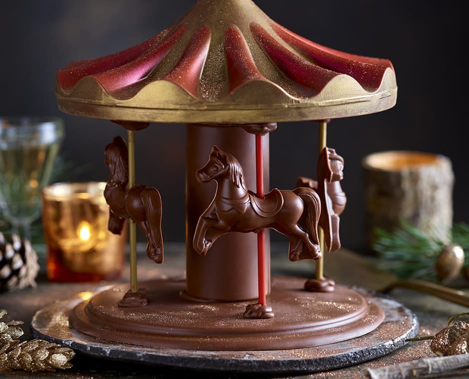 Aldi are also selling a chocolate carousel and specially-selected Caviar. [Photo: Aldi]