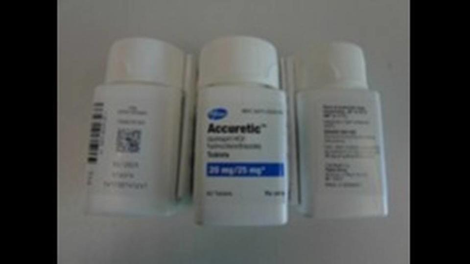 Accuretic tablets 20/25 mg