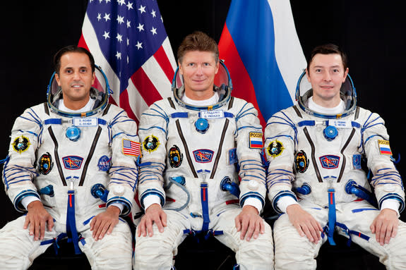 New Astronaut Crew Launches Toward Space Station