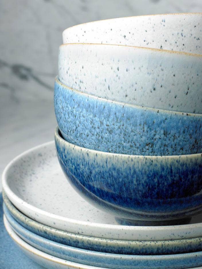 Denby Pottery’s stoneware collection, Studio Blue (Denby Pottery)