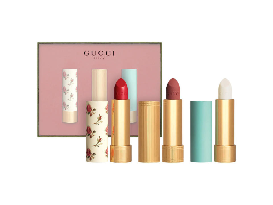 Gucci Rouge à Lèvres Voile and Balm Holiday Lip Gift Set