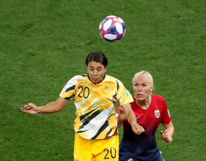 FILE PHOTO: Women's World Cup - Round of 16 - Norway v Australia